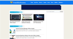 Desktop Screenshot of freeallsoftwares.com